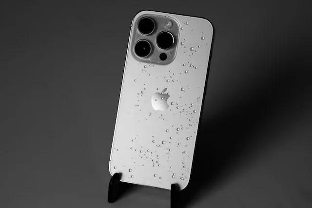 Is the iPhone water-resistant?